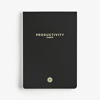 Productivity Planner Sheets - Plan Out Your Daily and Become More Productive | Simple Daily Routine